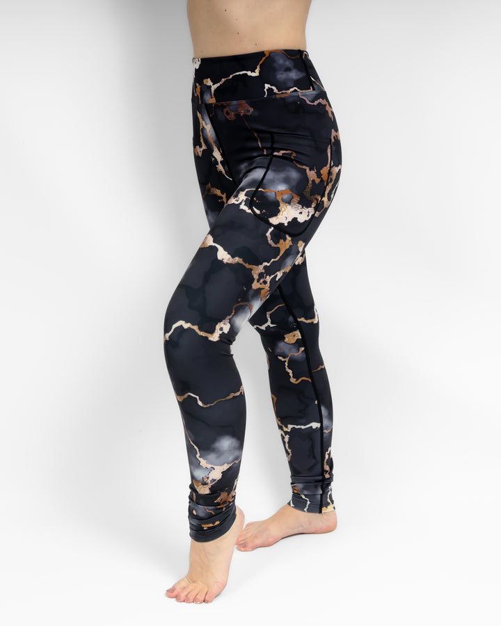 Aya Marble Winter Leggings