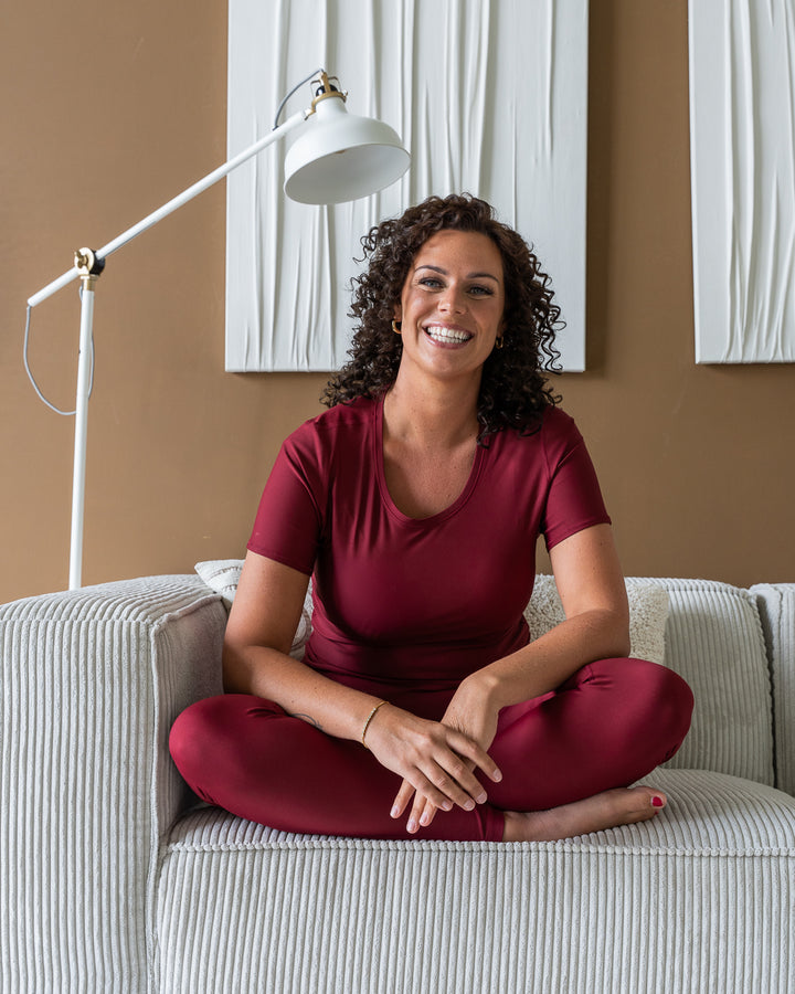 Signature Bordeaux Leggings