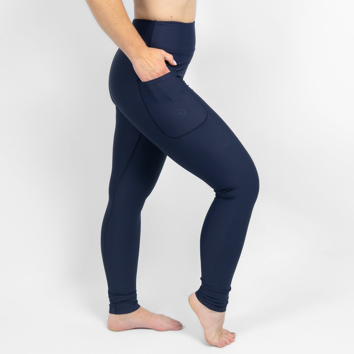 Signature Deep Blue Leggings