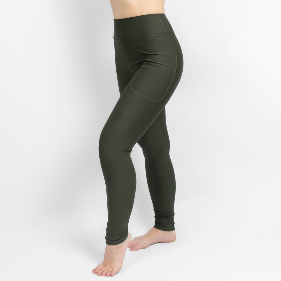 Signature Deep Olive Leggings
