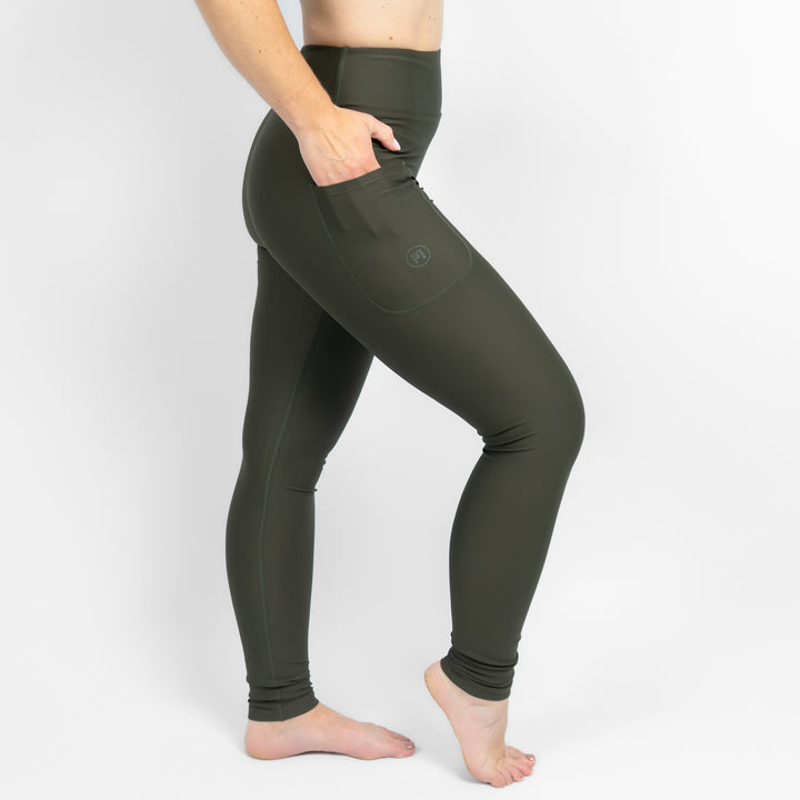 Signature Deep Olive Leggings