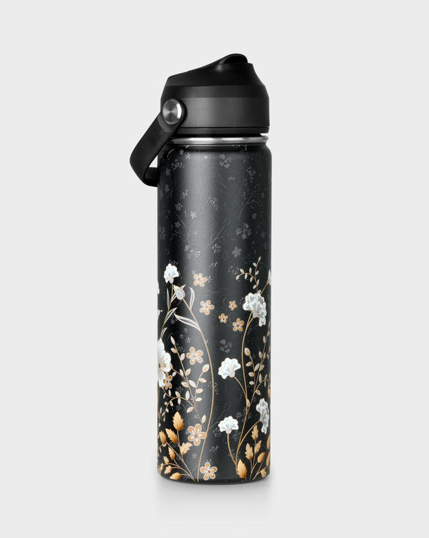 Luna Elegant Floral Water Bottle 650ml