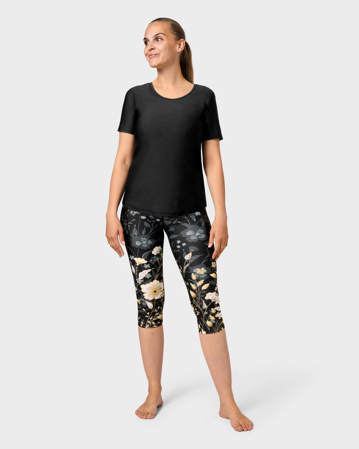 Signature Elegant Floral Capri