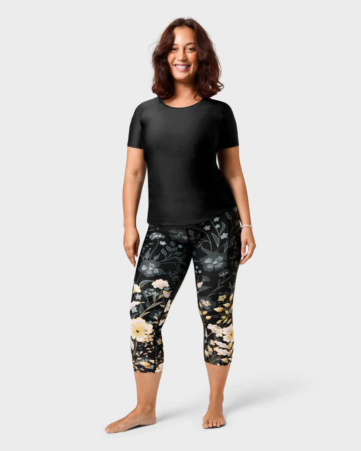 Signature Elegant Floral Capri