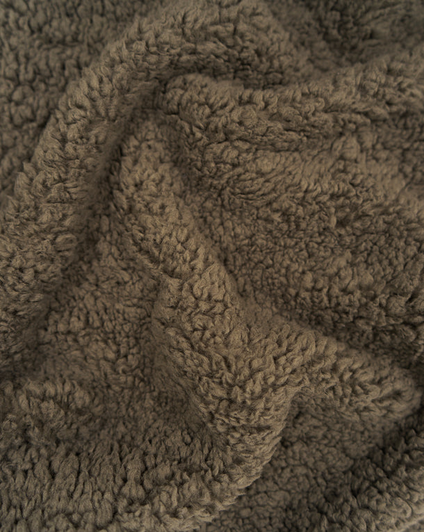 Faye Deep Olive Blanket
