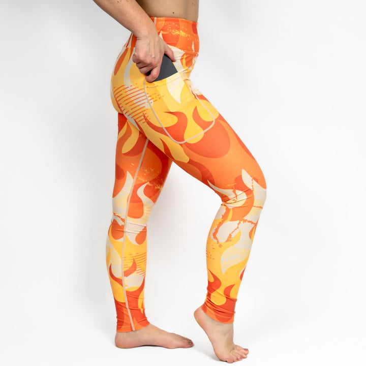 Signature Flame Leggings