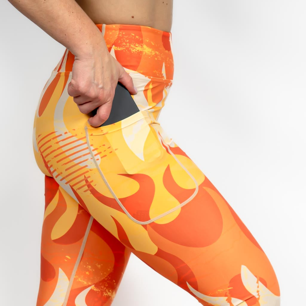 Signature Flame Leggings