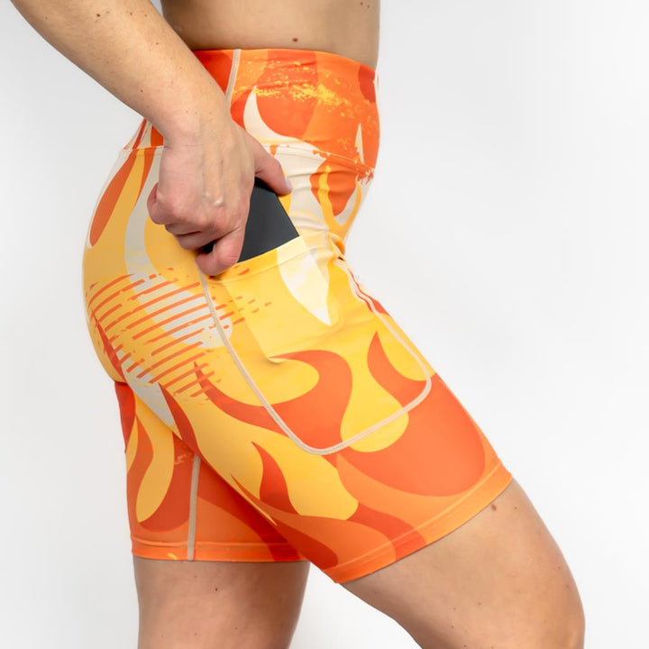 Signature Flame Shorts
