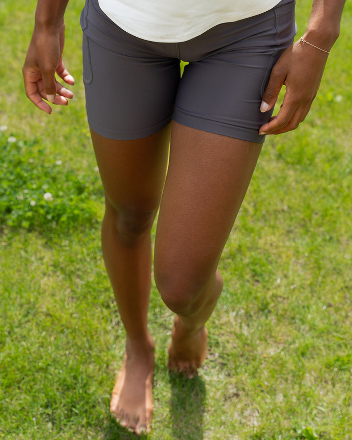 Signature Grey Shorts