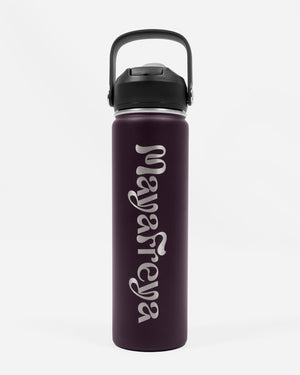 Luna Deep Plum Water Bottle 650ml