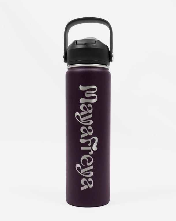 Luna Deep Plum Water Bottle 650ml