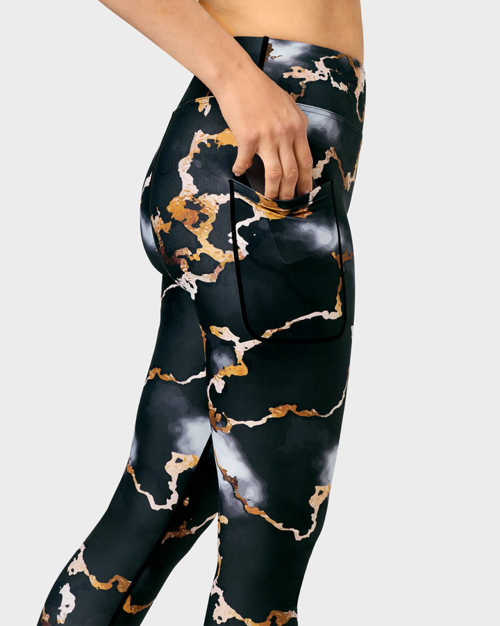 Signature Marble Leggings
