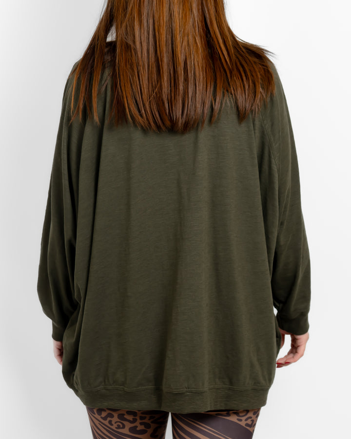 Marley Relaxed Deep Olive Shirt