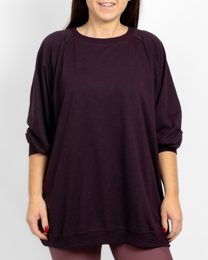 Marley Relaxed Deep Plum Shirt