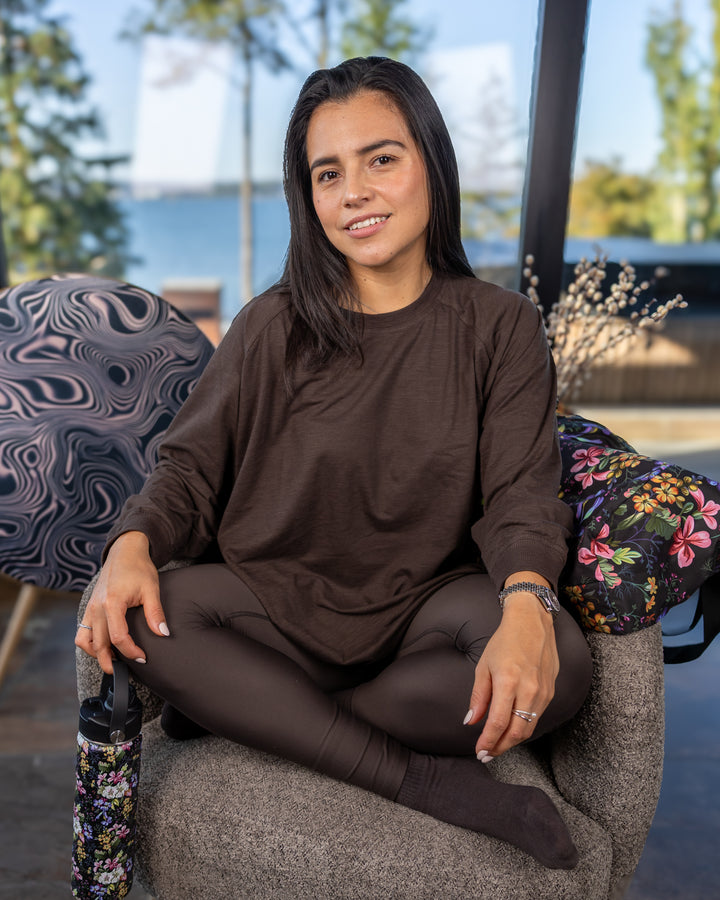 Marley Relaxed Mocha Brown Shirt