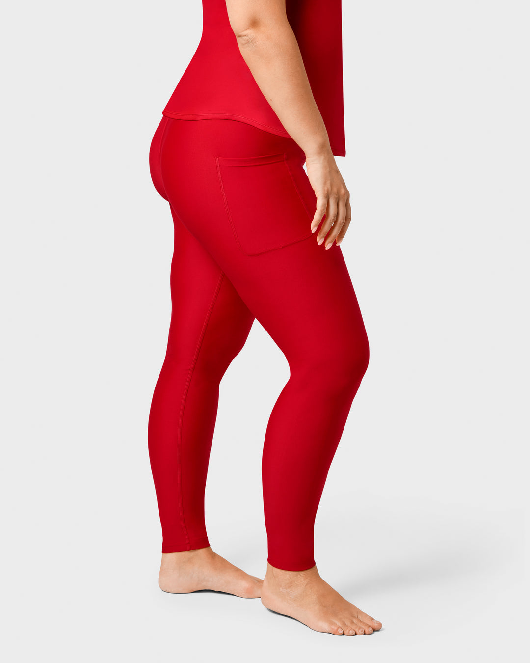 Signature Maroon Leggings