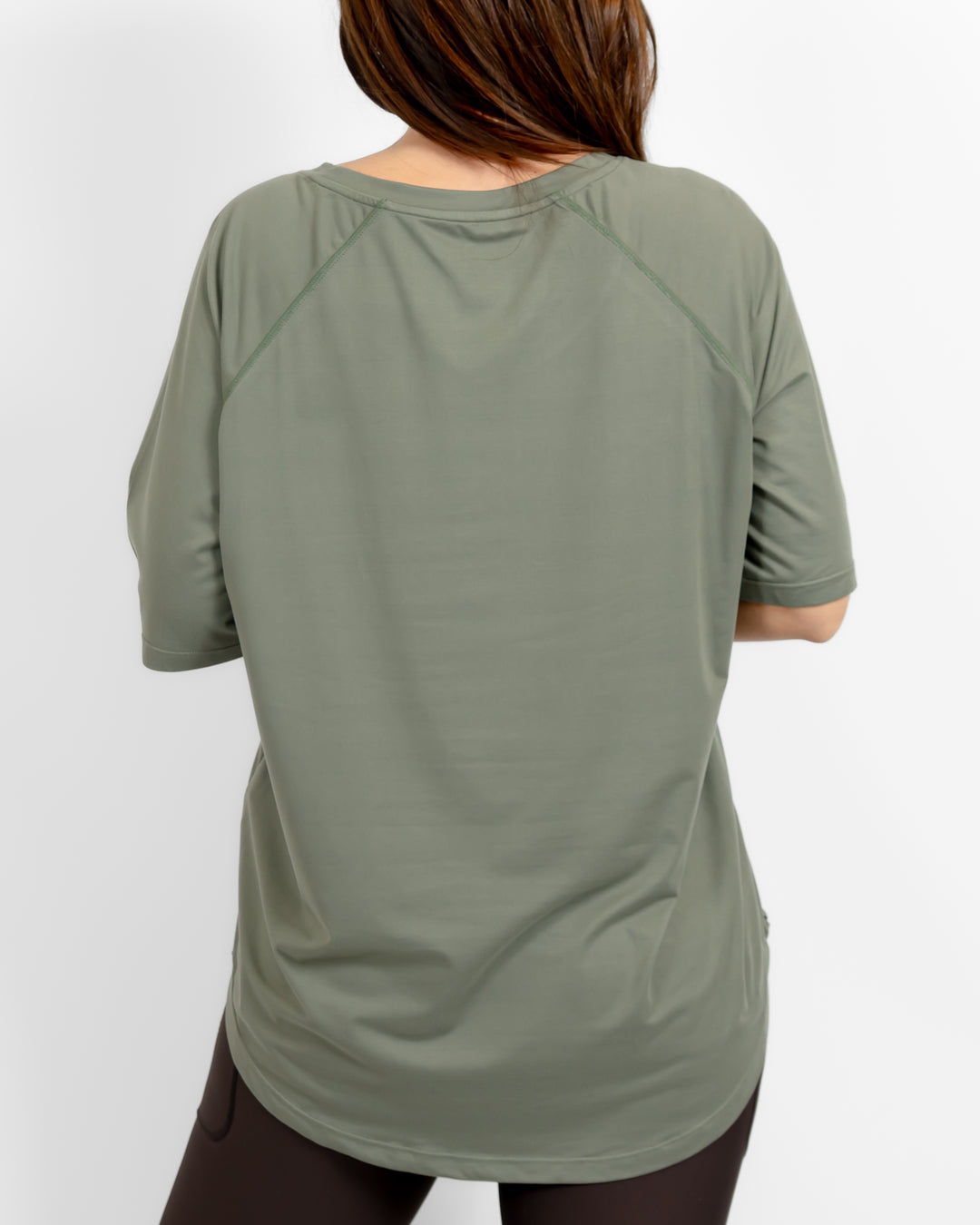 Mira Relaxed Dusty Green T-Shirt