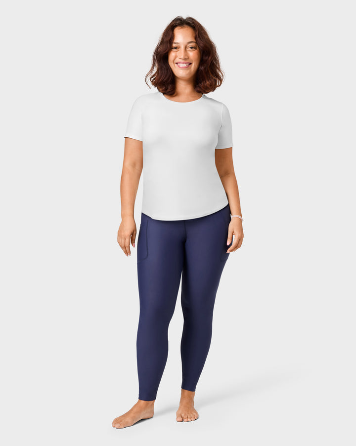 Signature Navy Leggings
