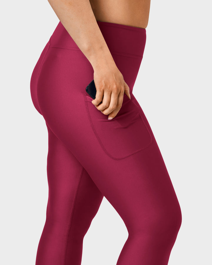 Signature Plum Leggings
