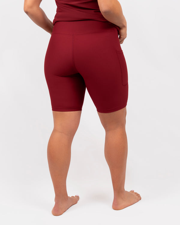 Signature Bordeaux Shorts