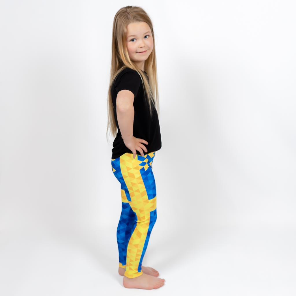 Block Kids Leggings