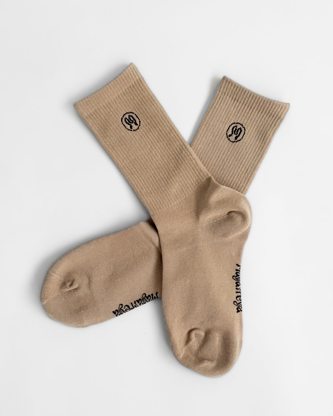 3-kpl Zoe Beige Socks