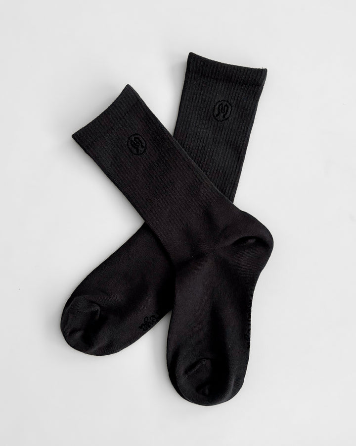 3-kpl Zoe Deep Grey Socks