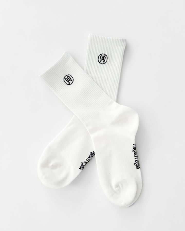 3-kpl Zoe White Socks